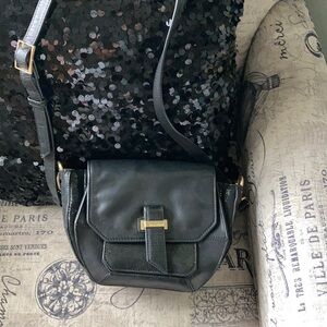 Brian Atwood shoulder leather bag